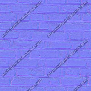 Seamless Textures of Wall Bricks + Normal & Bump Mapping